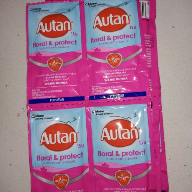 AUTAN Sachet Lotion Anti Nyamuk (24 Sachet)