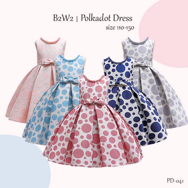 Party Dress B2W2 Pita Polkadot