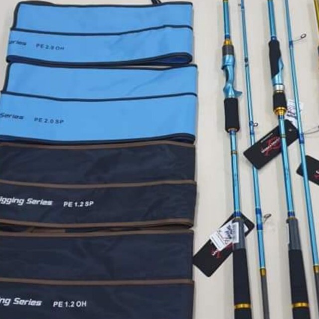 Joran jabrik PE 2 OH light jigging relix nusantara