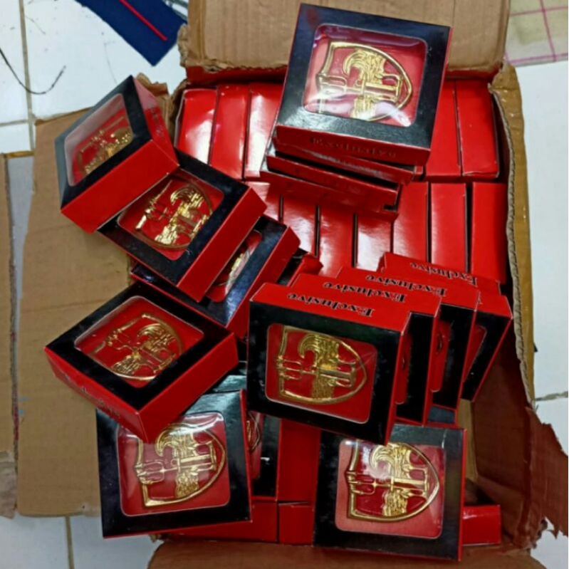 Emblem Baret TNI AL Trisula