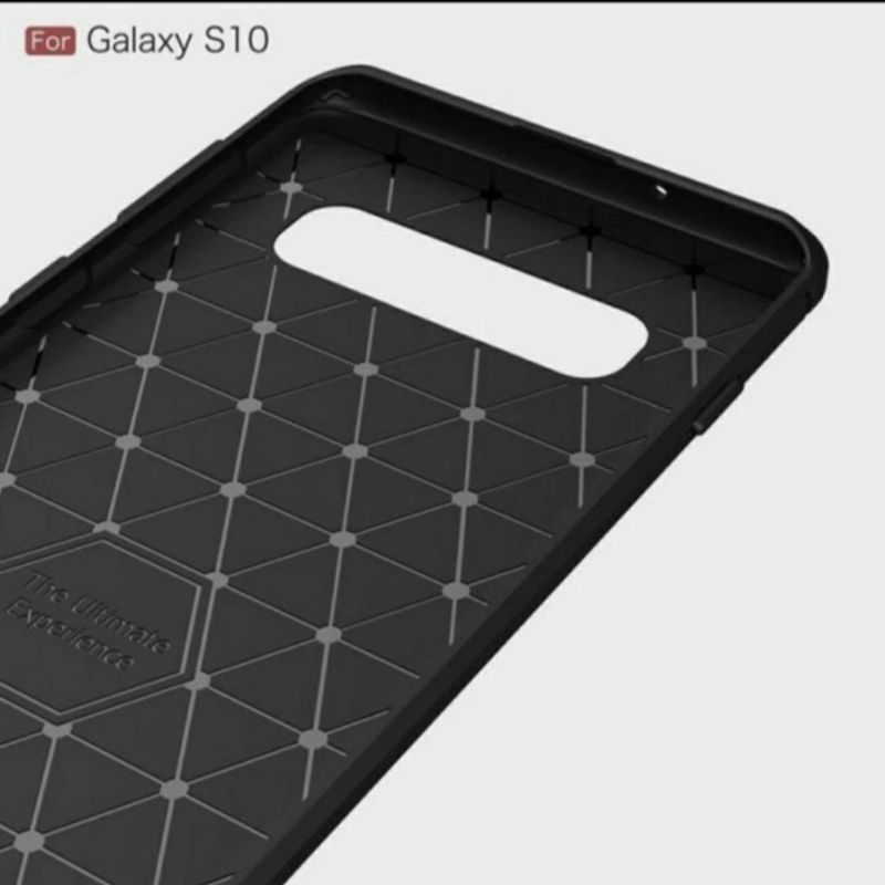 Samsung S10 S10 Plus soft case silikon carbon