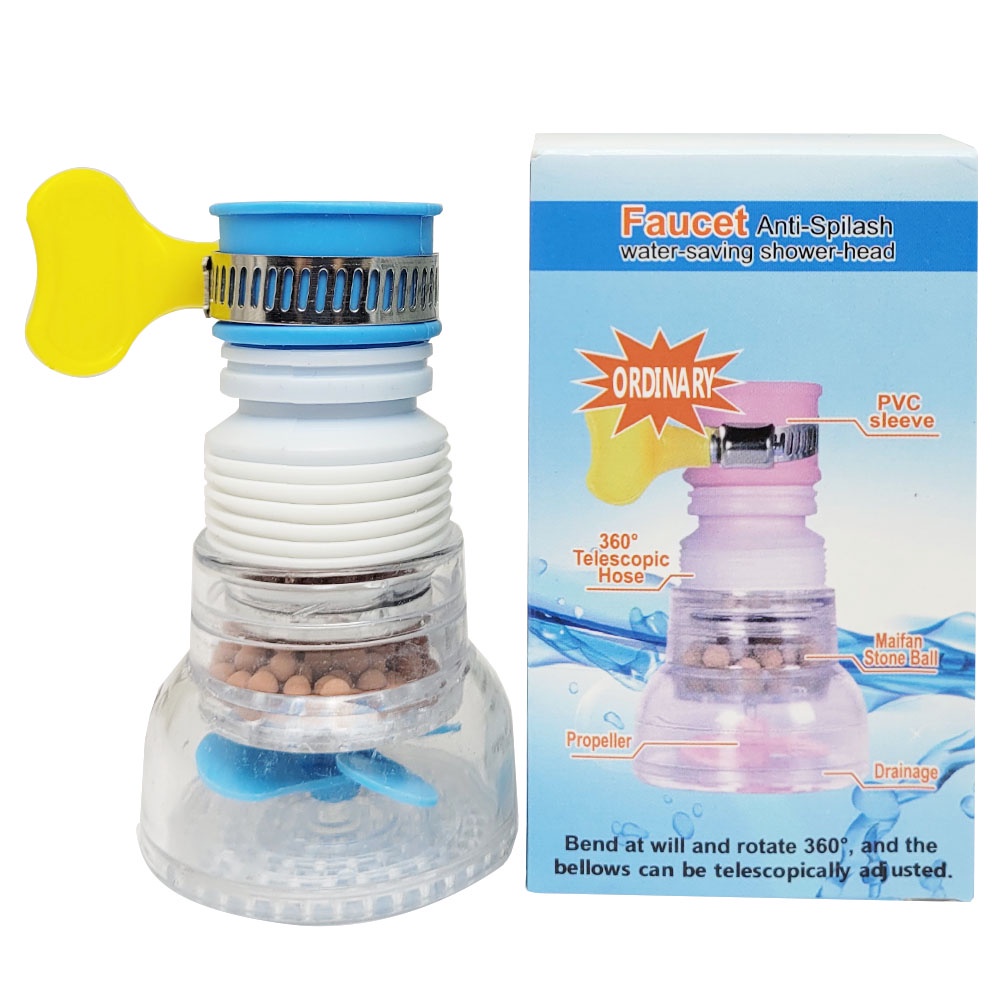 Mini kran - Sambungan Kran FLEXIBLE Anti Copot Filter Air Penyambung kran - Sambungan Kran Fleksible serbaguna RANDOM