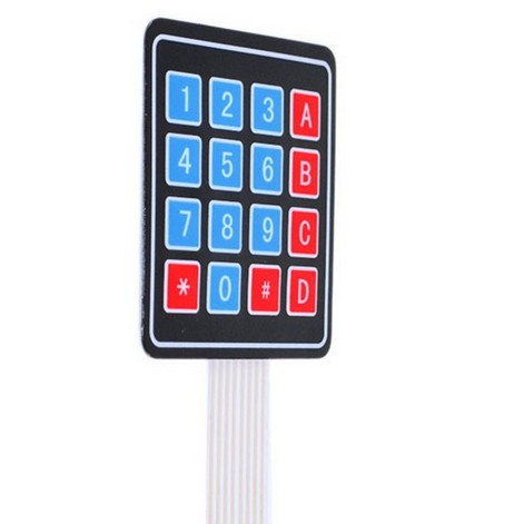 HQ 16 Key 4 x 4 Membrane Switch Keypad 4x4 4*4 Matrix Array Keyboard