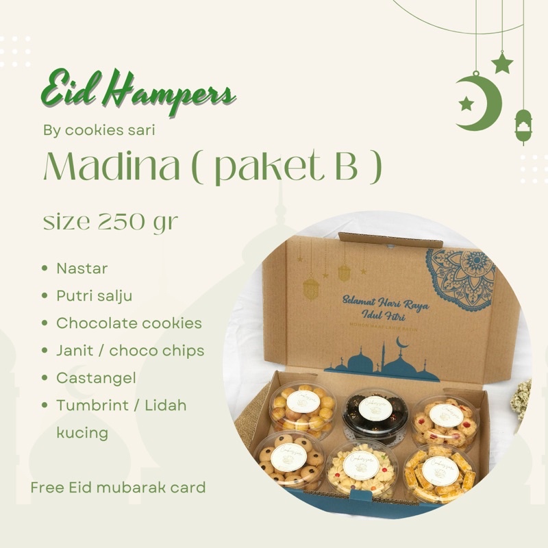 

Paket Hampers Lebaran By sarincake isi 6