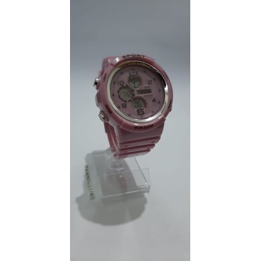 Jam sporty digital Heng free gift box