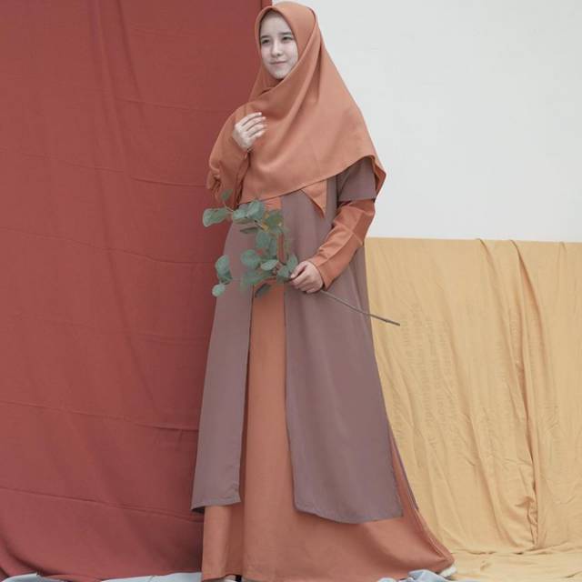 Outer Arm. Mix & Match Gamis Basic. By Hijab Alila