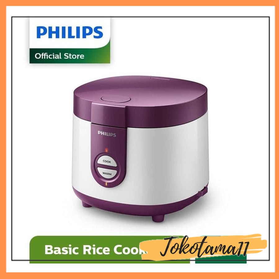 WV. PHILIPS RICE COOKER 1L HD 3116 - PHILIPS MAGIC COM 1 LITER HD3116 UNGU