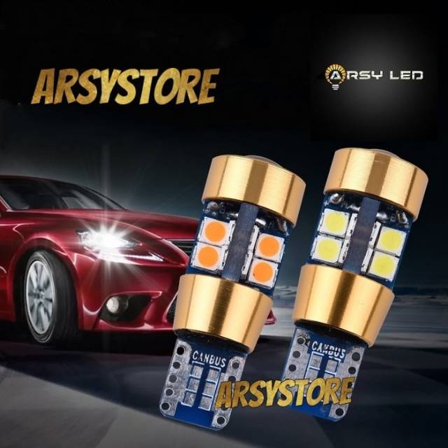 Lampu T10 led ironman astro 3030 extrime