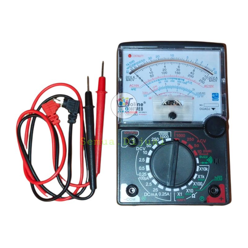 Multitester Analog Besar 360TREB / Multitester Pioline / Avometer Besar