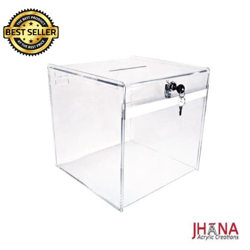 

Kotak Saran Akrilik KS03S / kotak acrylic murah #BISAGOJEK