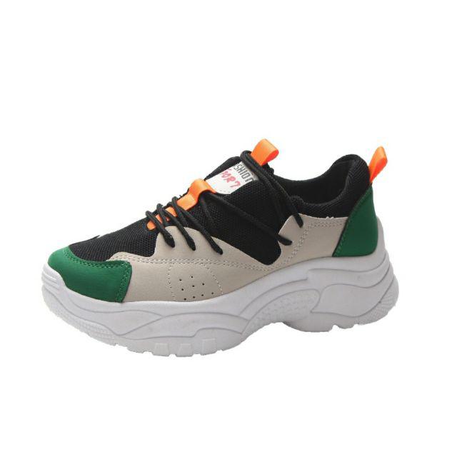 SNEAKERS WANITA LIMITED EDITION!!! ELIZA® MADISON LUXURY SNEAKERS SS18 #EH7772 VR / SNEAKERS JK074-Hijau