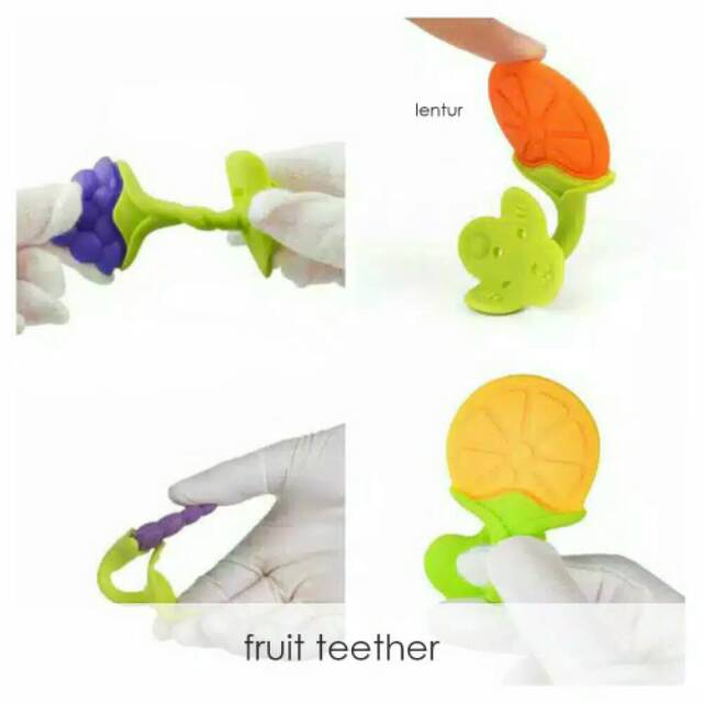 TEETHER BABY FRUIT BANANA MAINAN GIGITAN BAYI BENTUK BUAH PISANG