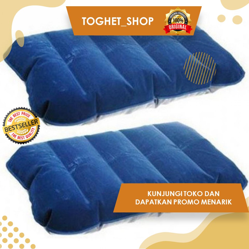 Bantal Angin Inflatable Bantal Angin Kepala Bantal Angin Tiup Bantal Angin Traveling Bantal Angin