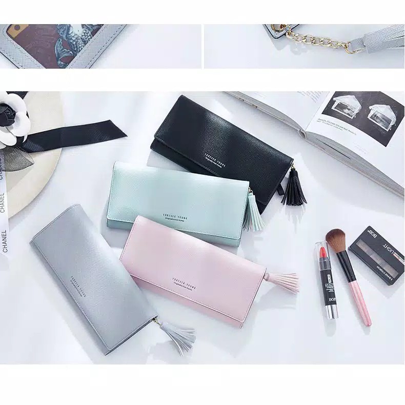Dompet Wanita 00409 Dompet Fashion Import Korea FOREVER YOUNG
