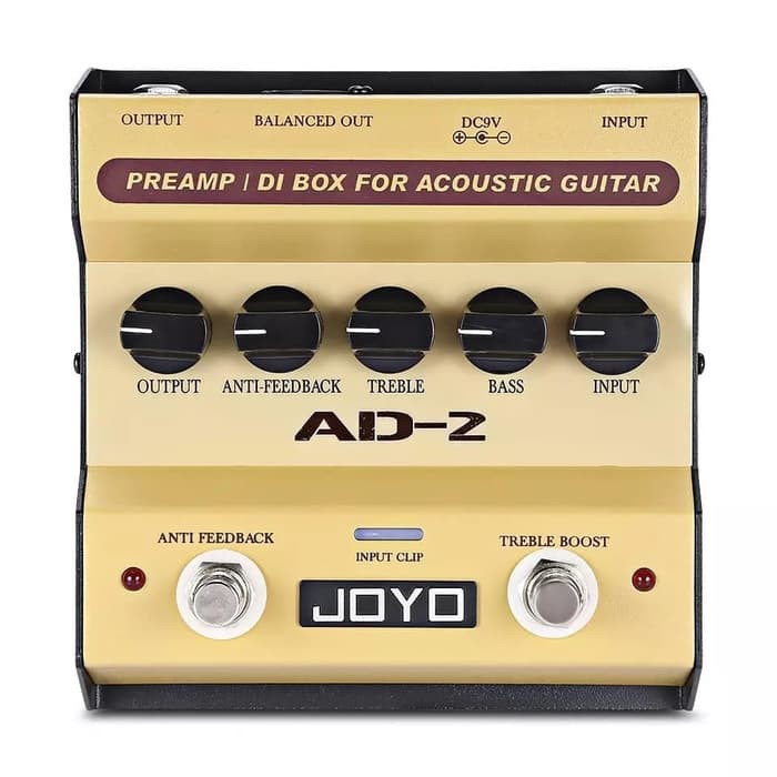 Effect Gitar Joyo Preamp Acoustic Guitar AD-2 / Efek Gitar Joyo AD2