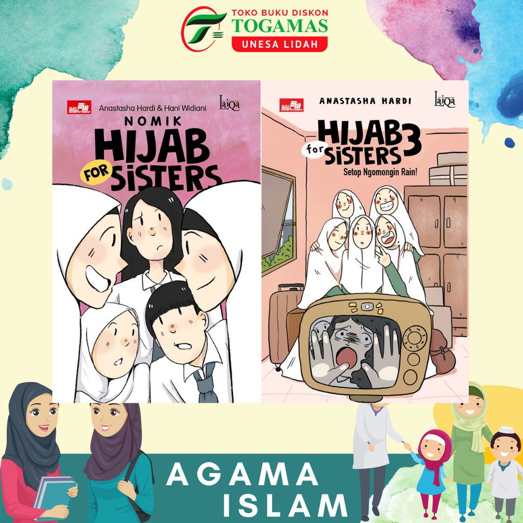 LAIQA: HIJAB FOR SISTERS 03: SETOP NGOMONGIN RAIN! // NOMIK HIJAB FOR SISTERS // 04 : JADI ANAK PESANTREN