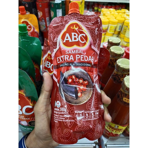 

ABC Sambal Extra Pedas 380gr