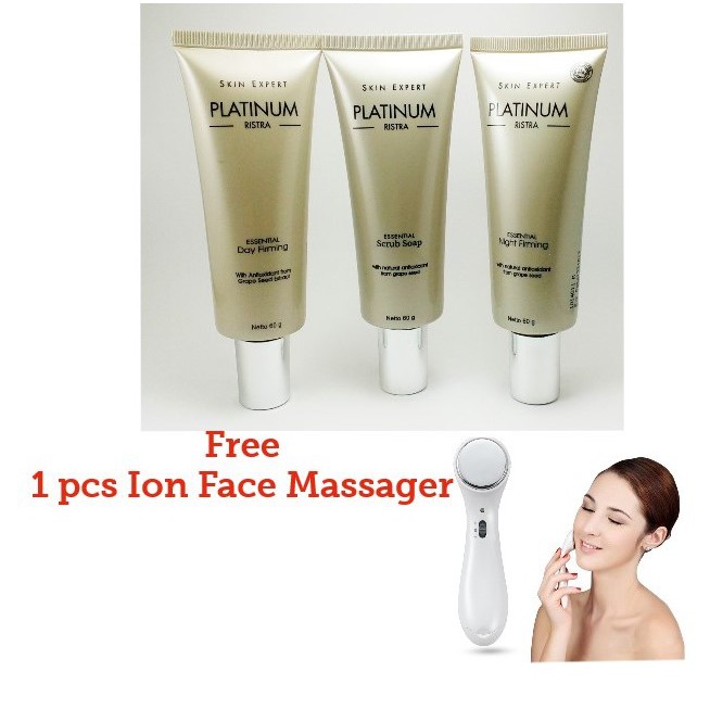 Ristra Platinum Day, Night Cream & Scrub Soap