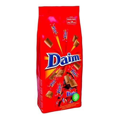 

DAIM MINIS CHOCOLATE TRAVEL PACK 250gr isi 33pcs