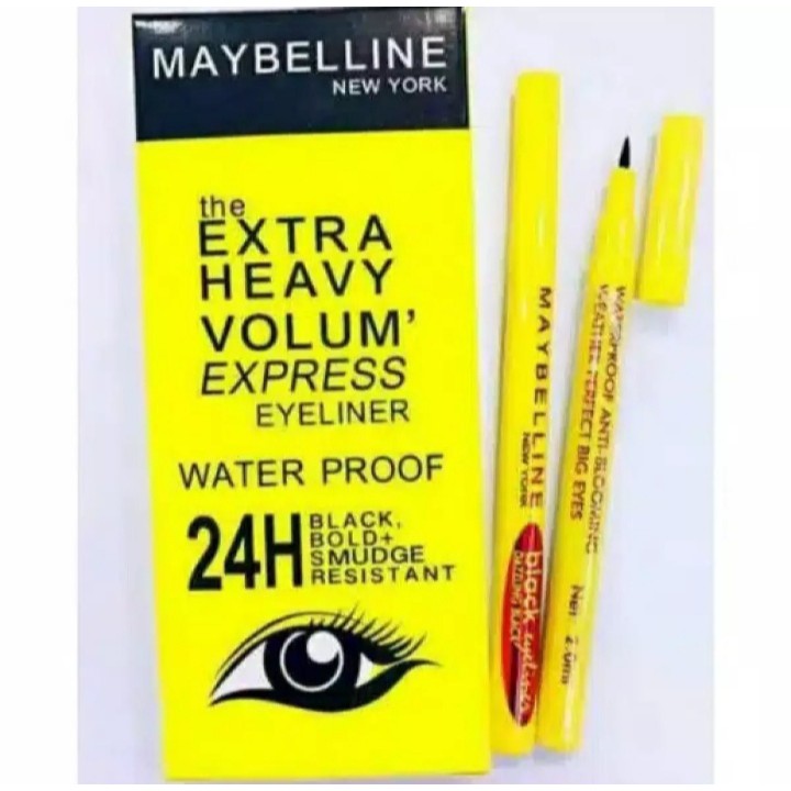 Paket Hemat Mascara Hypercurl + Lipcream + Pensil Alis + Eyeliner Spidol