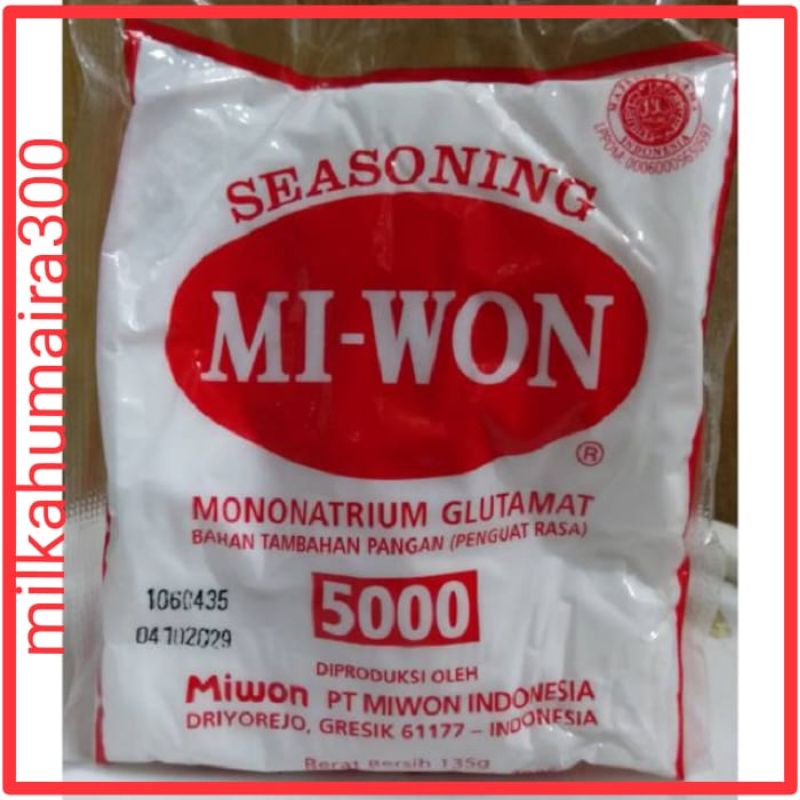 MIWON .SASA. AJINOMOTO 5000 PENYEDAP RASA MICIN GOCENG