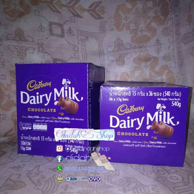 Cadbury 15 gram box