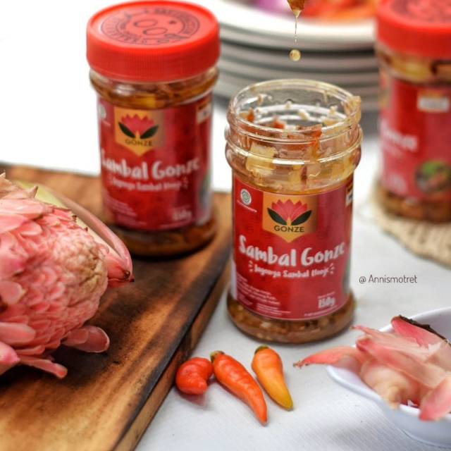 

SAMBAL GONZE TERI (KECOMBRANG, KINCUNG)