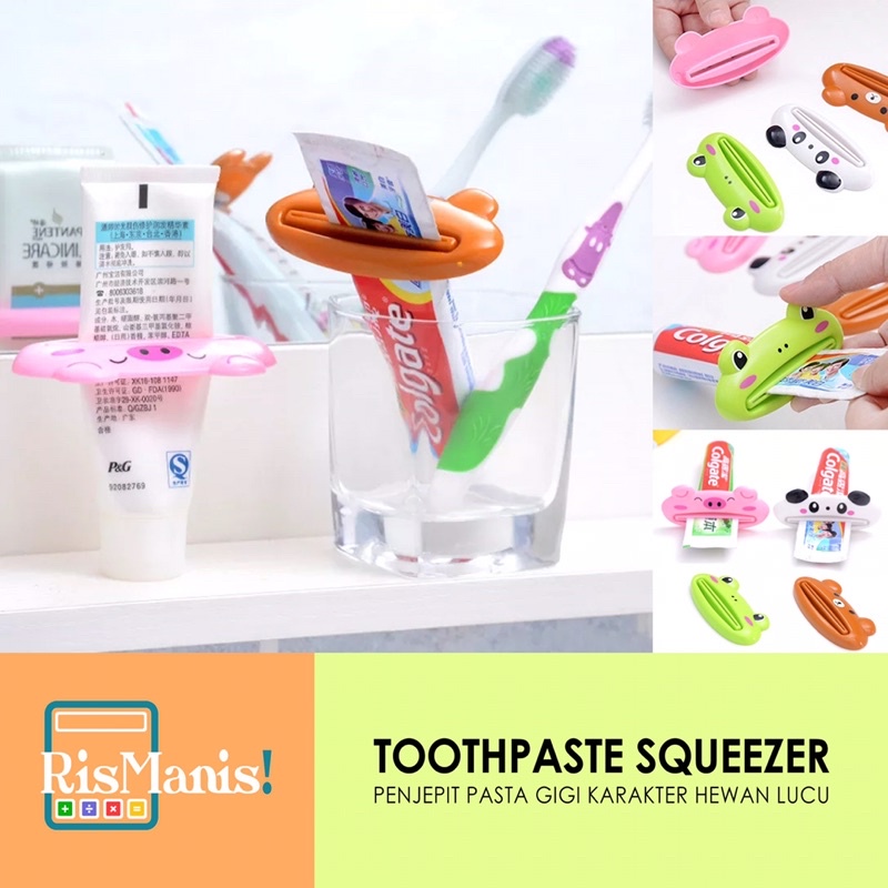 TOOTHPASTE SQUEEZER - Alat Penjepit Tabung Pasta Gigi Krim Obat Pembersih Wajah Tube Pasta Skincare