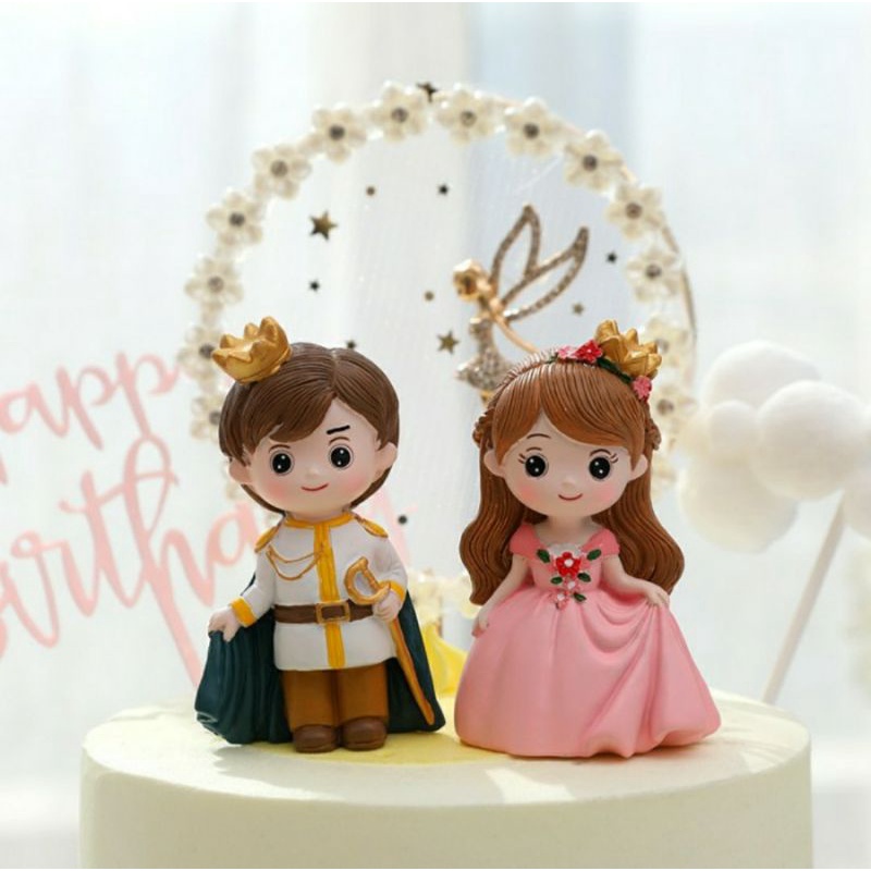 

Wedding Anniversary Birthday Cake Topper Hiasan Pajangan Kue Anniversary Pasangan Lucu Toping Kue Karakter Lucu