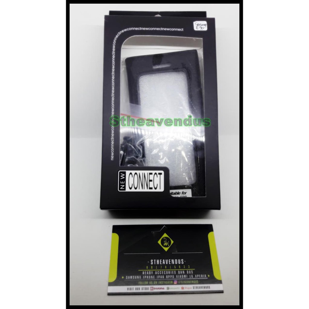 Promo Hard Case Handphone Leather Case Sarung Nokia E90 Belt Clip