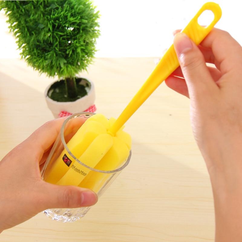 Sikat Spons Pembersih Botol / Gelas Wine / Kopi / Teh / Gelas / Susu Untuk Keluarga