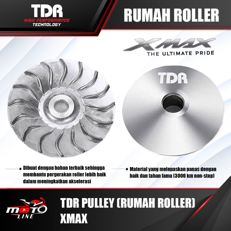rumah roller xmax tdr pully