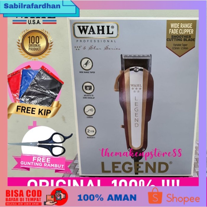 (COD PROMO) ORI alat cukur rambut cliper Wahl Legend / cukuran wahl