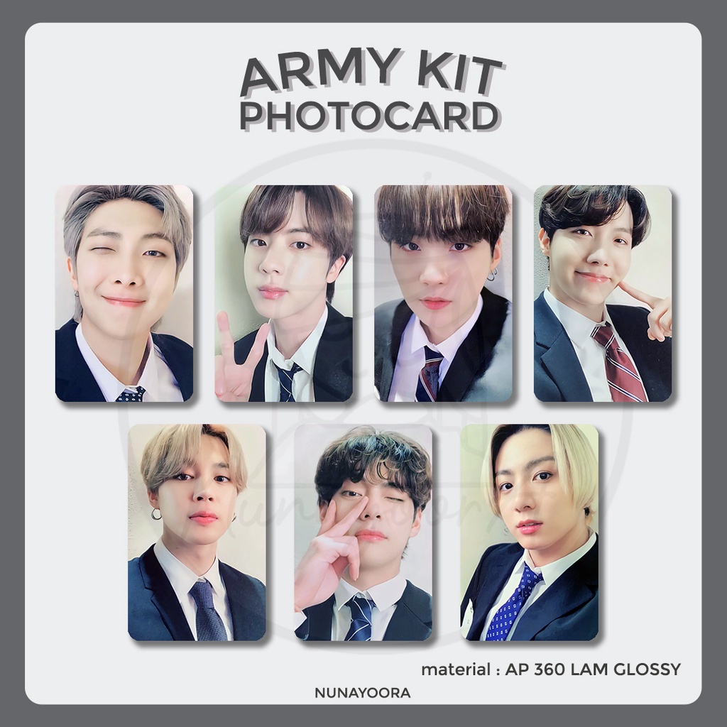 BTS ARMY KIT PHOTOCARD