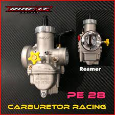 KARBURATOR PE 24 26 28 30  MOTO MASTER CPO 30MM FREE 2PILOTJET 2MAINJET 1JARUM KARBU motomaster skep kuningan-rideitpe28silver