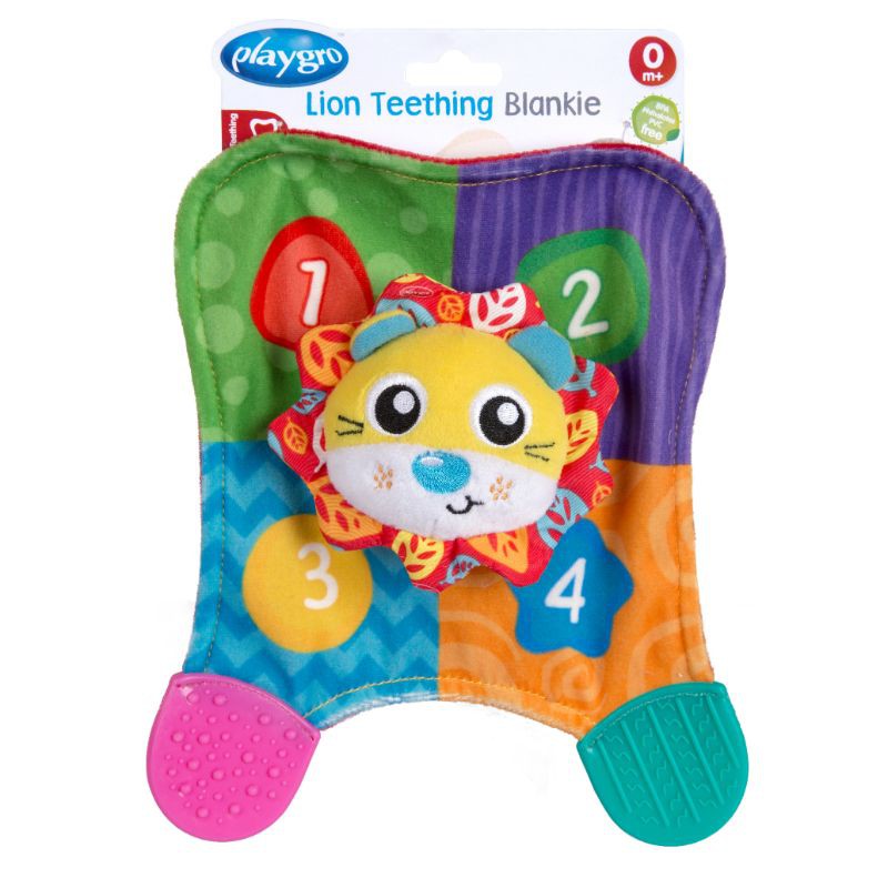 Playgro Teething Blankie (Tersedia varian karakter)