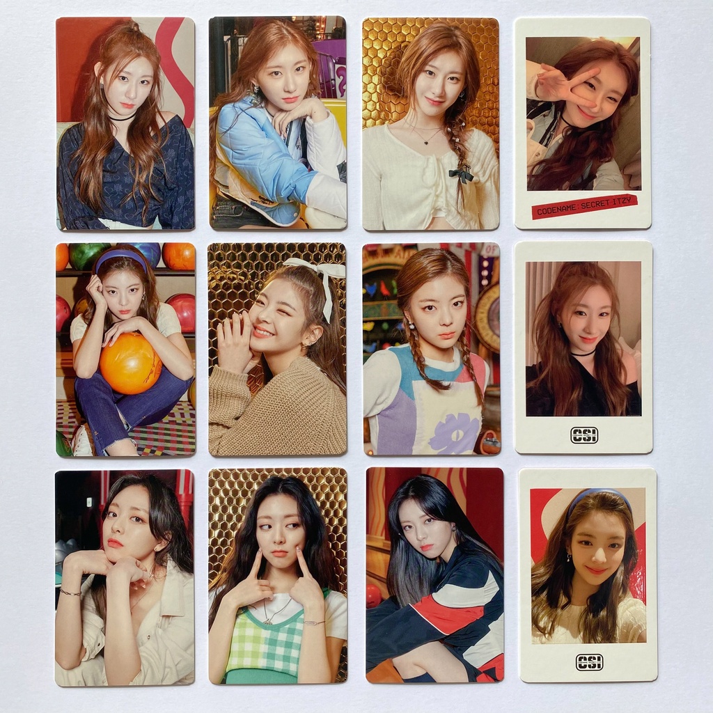 ITZY CSI CODENAME: SECRET ITZY TRADING CARD