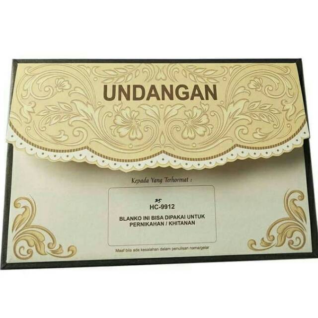 #Undangan Erba HC-9912#Elegan#Unik#