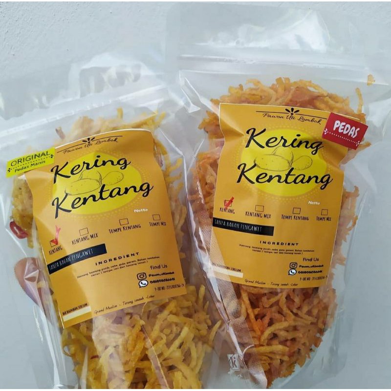 

Kering Kentang ( Mustofa ) 100gr