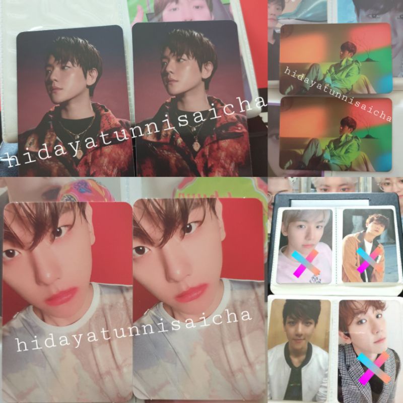 Photocard Baekhyun Official DFTF Bambi Delight MAMA