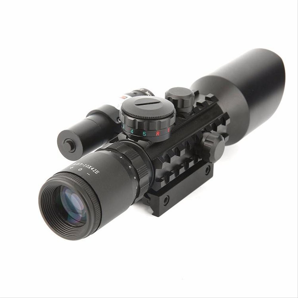 Teleskop Accurate M9 Tele Teropong Riflescope M9 Red Laser Telescope