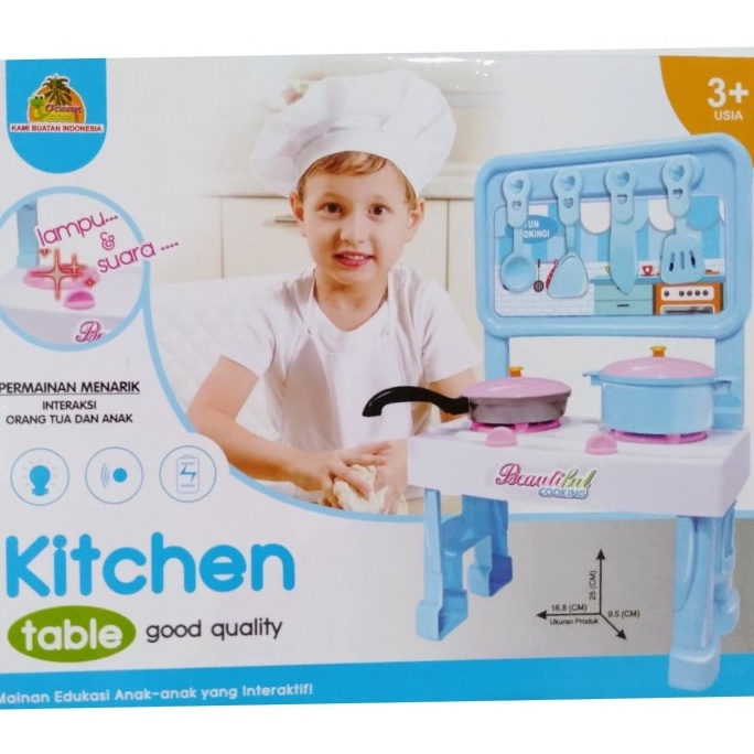 MAINAN ANAK MINI KITCHEN TABLE SET