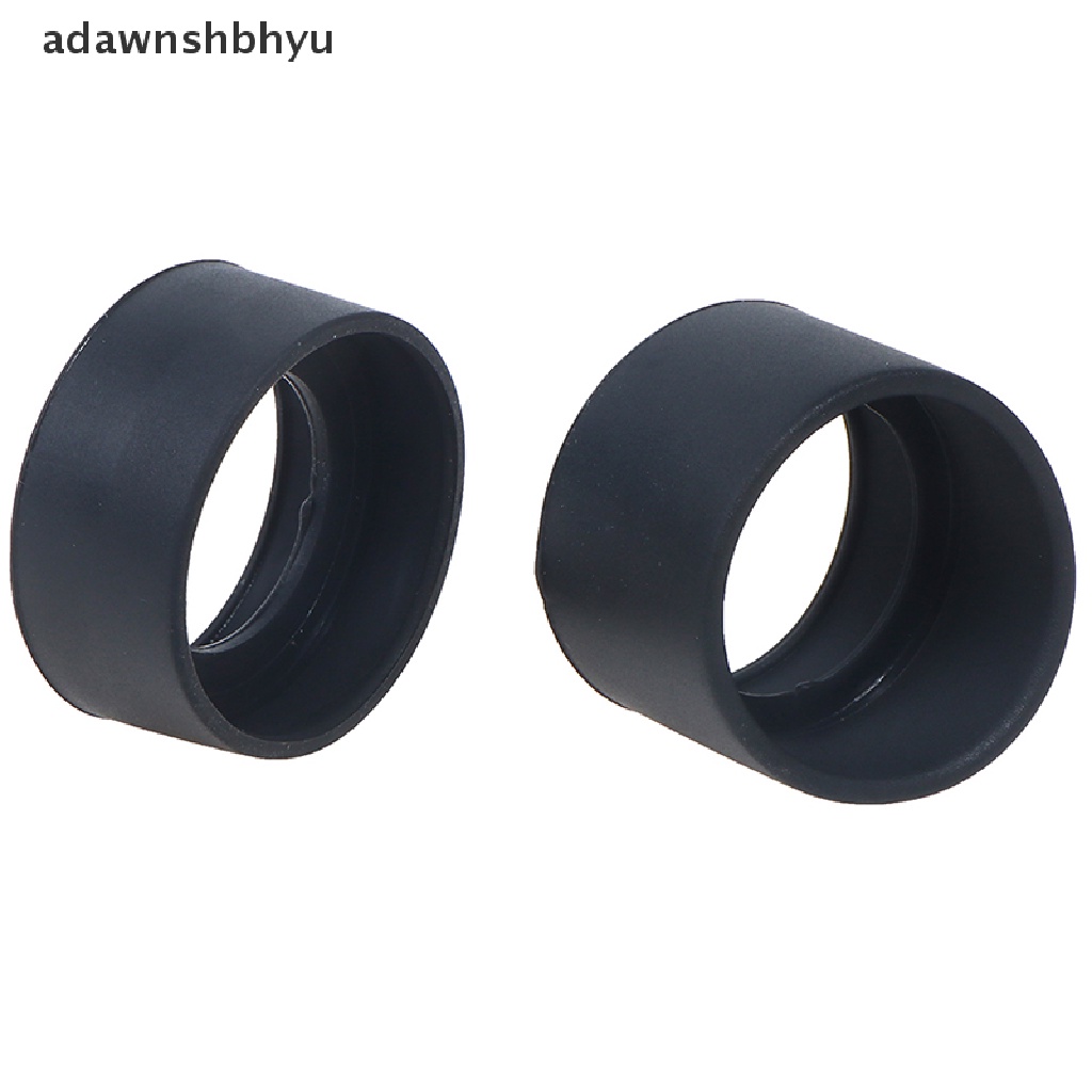 Adawnshbhyu 2PCS Karet Penutup Lensa Mata Eyeguards Pelindung Mata Perlindungan Mikroskop Stereo