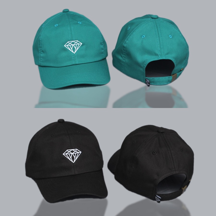 Topi Diamond Supply Co. Logo Dad Hat Baseball Cap