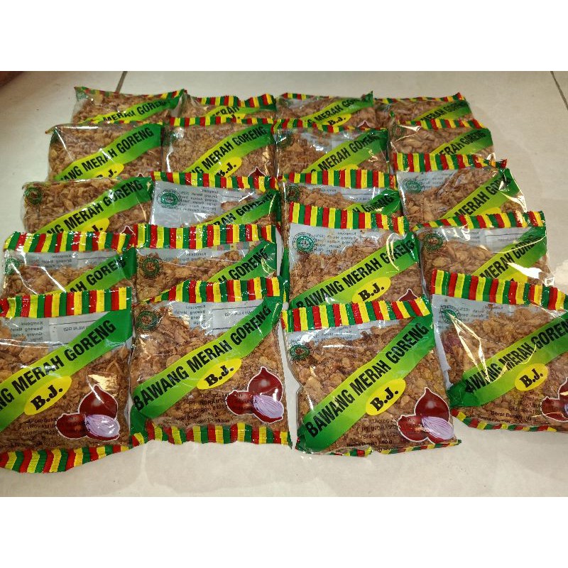 

Bawang merah goreng B.J.