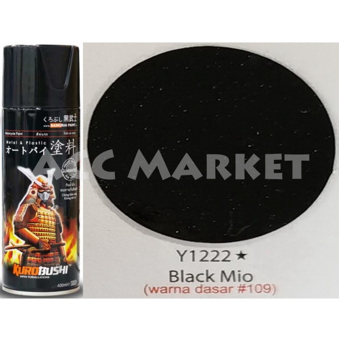 Pilox Samurai Pilok Pylox Hitam Black Mio Y1222