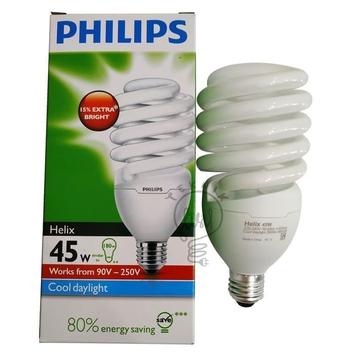 Lampu Spiral Philips Helix 35W 45W 55W