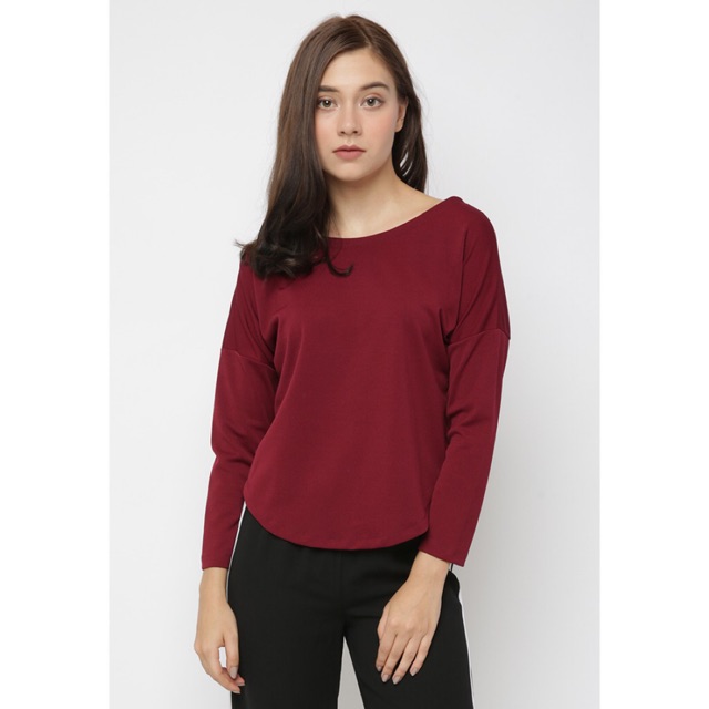 Cammomile Blouse fashion  atasan Wanita  SP1804035 lengan 