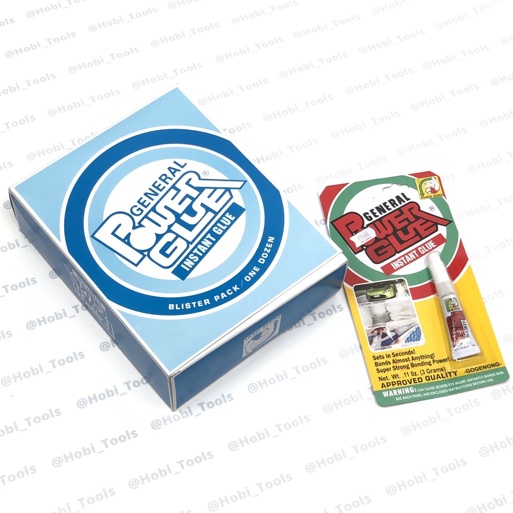 

GENERAL POWER GLUE LEM 3G - SUPER GLUE 3 GRAM