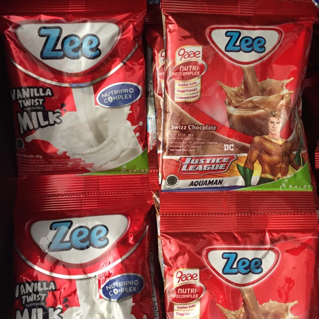 

Zee Vanilla/Cokelat 10sachets x 40g
